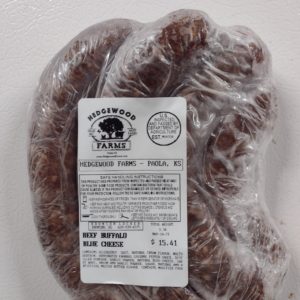 Buffalo Blue Cheese Beef Brat